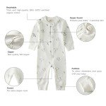 Owlivia Organic Cotton Zip Sleep N Play Outfit