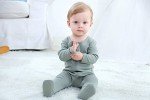 Hubbmx O2 Baby Sleep Suit, Organic Cotton, Zipped