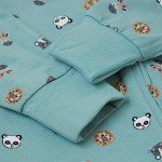 Hanes Baby Organic Long Sleeve Footless Playsuit