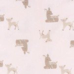 Gerber Baby Girl Pink Deer Footless Pajamas Set