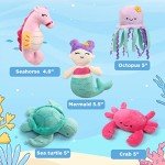 BenBen Ocean Plush Toy Set - 5 Sea Creatures