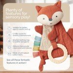 Itzy Ritzy Bitzy Fox Sensory Crinkle Toy