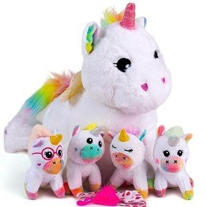 Plush Unicorn Family - Perfect Gift for Girls