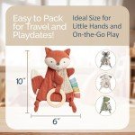 Itzy Ritzy Bitzy Fox Sensory Crinkle Toy