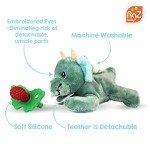 RaZbaby RaZbuddy Sloth Teether and Pacifier Holder