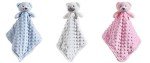 Cute Soft Baby Security Blanket - White Bear