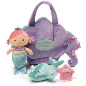 GUND Mermaid Adventure Plush Playset for Babies