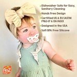 RaZbaby RaZbuddy Sloth Teether and Pacifier Holder