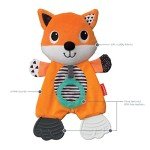 Infantino Fox Teether with Textured Softer Sides