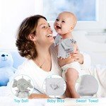 Soft Elephant Baby Security Blanket with Teether