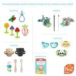 RaZbaby RaZbuddy Sloth Teether and Pacifier Holder