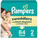 Pampers Swaddlers Ultra Soft Diapers, Size 2