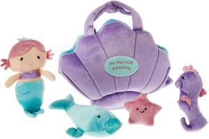 GUND Mermaid Adventure Plush Playset for Babies