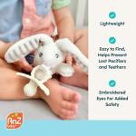 RaZbaby RaZbuddy Sloth Teether and Pacifier Holder