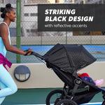 Baby Jogger Summit X3 Double Stroller, Midnight Black