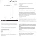 Zibbizo Compact Mini Fridge with Freezer - Black