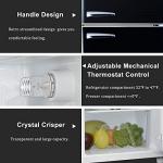 Galanz Retro Compact Refrigerator with Freezer, 4.6 Cu Ft