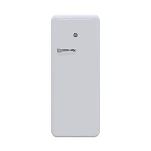 BRAMA 24-Inch Retro Top Freezer Fridge - White