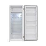 BRAMA 24-Inch Retro Top Freezer Fridge - White