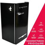Frigidaire Retro Compact Fridge with Chiller - Black