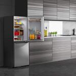 Galanz Retro 7.4 Cu.Ft Stainless Steel Refrigerator