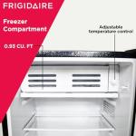 Frigidaire Retro Compact Fridge with Chiller - Black