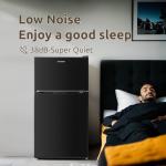 BANGSON 3.2 Cu.Ft. Mini Fridge with Freezer