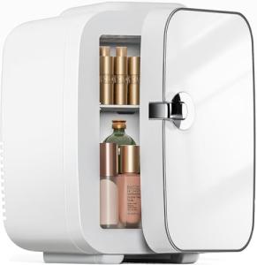 Compact 4L Mini Fridge for Food and Skincare