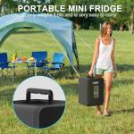Portable 15L Mini Fridge for Home and Car