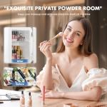 Compact 4L Mini Fridge for Food and Skincare