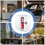 Compact 4L Mini Fridge for Food and Skincare