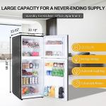 Frestec 12.1 Cu ft Top Freezer Refrigerator