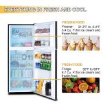 Frestec 12.1 Cu ft Top Freezer Refrigerator