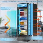 12.5 Cu.Ft. Glass Door Beverage Cooler Fridge
