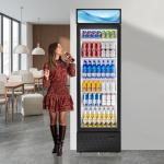 12.5 Cu.Ft. Glass Door Beverage Cooler Fridge
