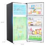 THFRIONE 30" Top Freezer Stainless Steel Refrigerator