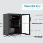 20" Beverage Refrigerator with Glass Door – 120 Can