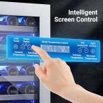 BODEGA Dual Zone 56-Bottle Wine Cooler