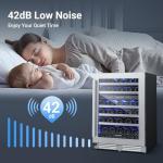 BODEGA Dual Zone 56-Bottle Wine Cooler