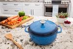 Lodge 6 Quart Enameled Cast Iron Dutch Oven