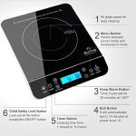 Duxtop 1800W Portable Induction Cooktop Burner