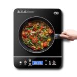 OMEO 1800W Portable Induction Cooktop with LCD Display