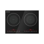 Empava 2-Burner Induction Cooktop with Flat Glass Top
