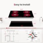 Gasland 24" Induction Cooktop with 4 Burners