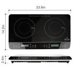Duxtop 1800W Double Induction Cooktop Burner
