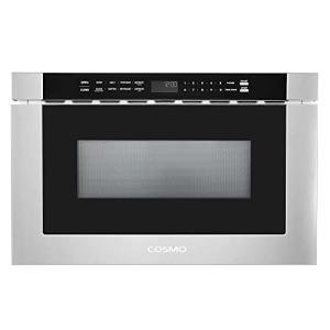 COSMO 24" Built-in Microwave Drawer, Stainless Steel