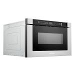 COSMO 24" Built-in Microwave Drawer, Stainless Steel