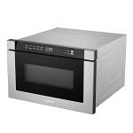 COSMO 24" Built-in Microwave Drawer, Stainless Steel