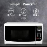 Farberware 700W Retro Microwave Oven with LED Light