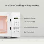 COMFEE' 0.7 Cu Ft Microwave Oven - Pearl White